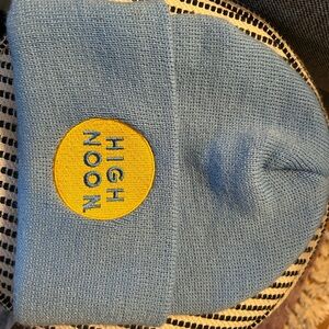 High Noon Light Blue Knit Beanie - High Noon